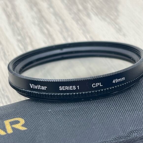 Vivitar Series 1 49mm Multi Coated Filter Kit UV CPL FLD with Storage Case - Picture 6 of 15